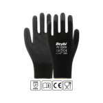 Beybi Pu Touch Siyah Eldiven (No:9)