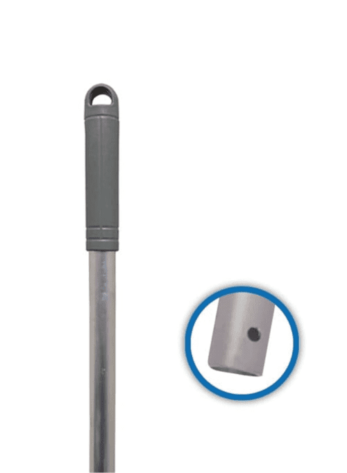DELİKLİ METAL SAP (GRİ-130 CM)