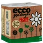 Ecco Yeşil Dünya Peçete (100'lü) (23 x 25 CM)