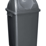 Şenyayla Çift Taraflı İtilebilir Kapak Çöp Kovası (65 LT)